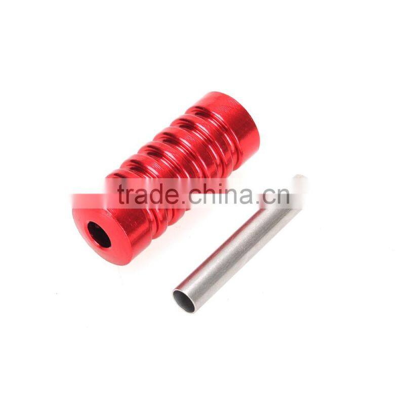 High Quality China Supply Individuality Aluminium Alloy Green Tattoo Grip Non-slip sticker off