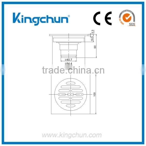 (J8001-B)Made in China shower floor drain cover bathroom drainer