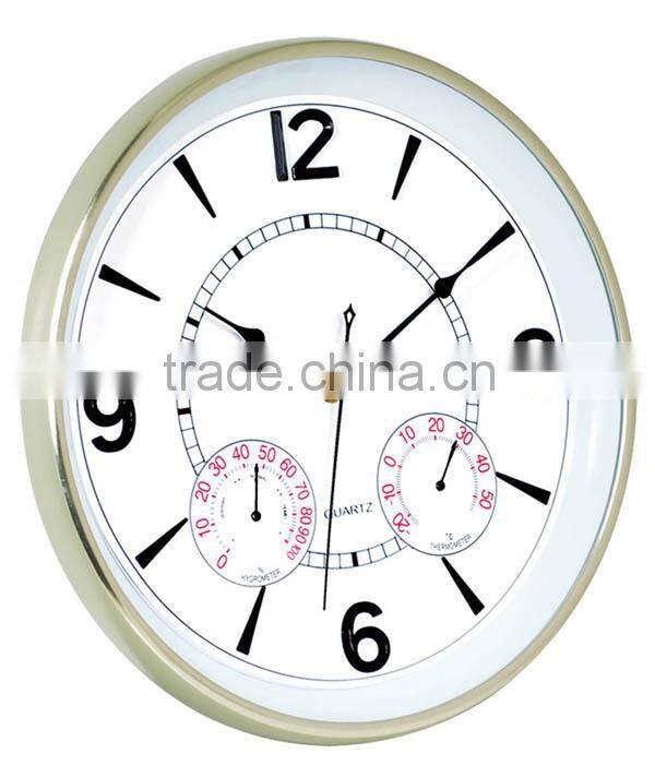 Weather Station Clock With Temperature and Humidity