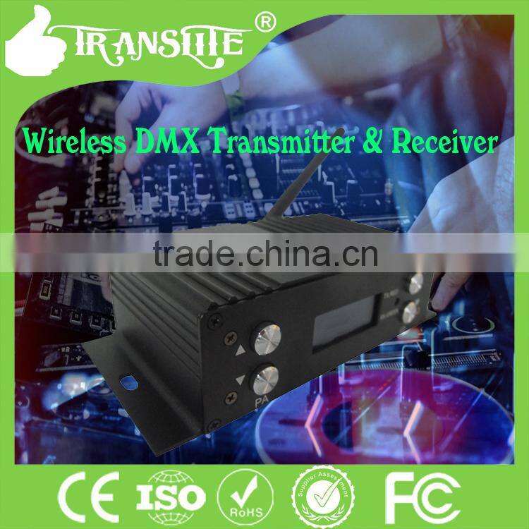 2.4G DMX512 DMX DJ/disco Wireless Receiver and Transmitter for Lighting Control