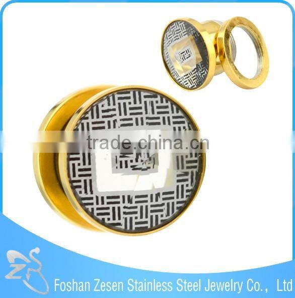 Wholesale Stainless Steel Ear Expand Tunnel Earrings For Men
