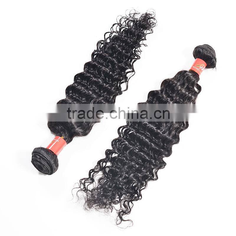 Cheap Price Virgin Remy Peruvian Black Color Afro Wave Human Hair Extensions