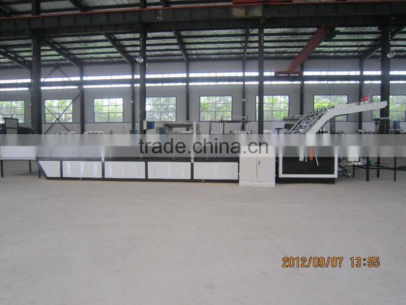 adsorb flute laminater machine