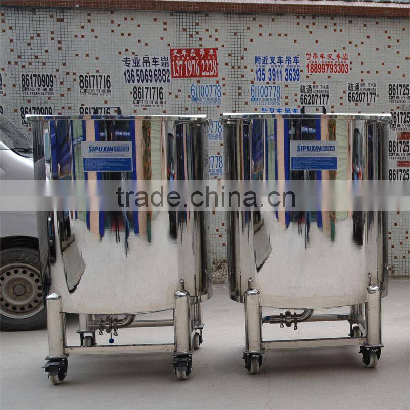 Buy direct from china manufacturer stainless steel shampoo storage tank