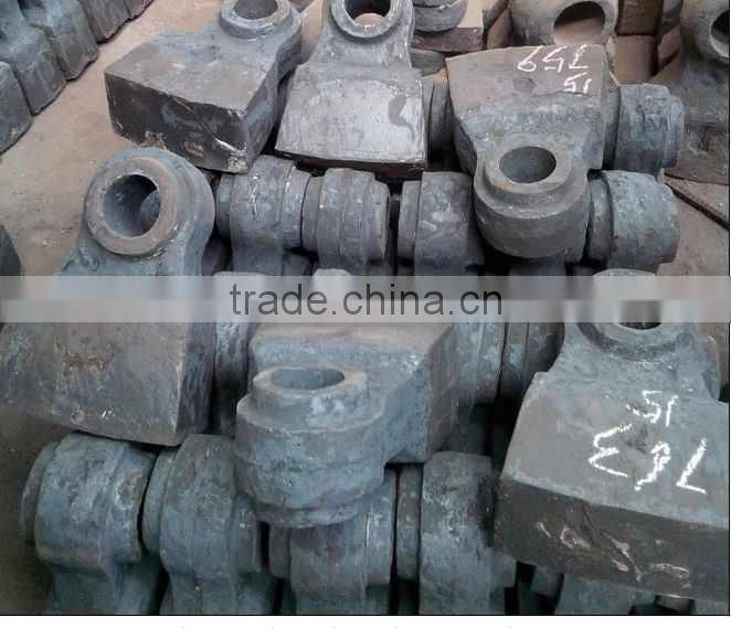 Mn13CrMoNi Manganese Steel Casting Wear Resistant Parts for Crusher