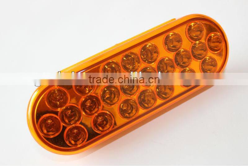 12/24V 6 inch Oval waterproof LED lights for truck trailer