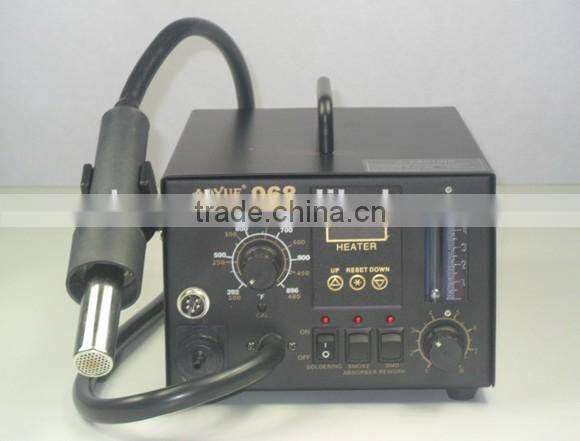 HOT! 500W bga soldering station 220V/110V 3 in 1 SMD hot air soldering station Aoyue 968