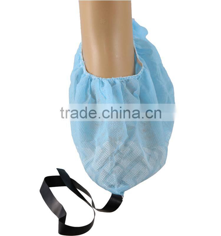 good quality light weight green pe shoe cover