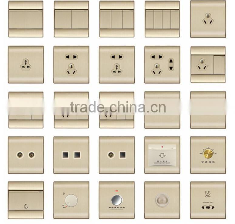 Five-star hotel for senior high quality door bell and switch