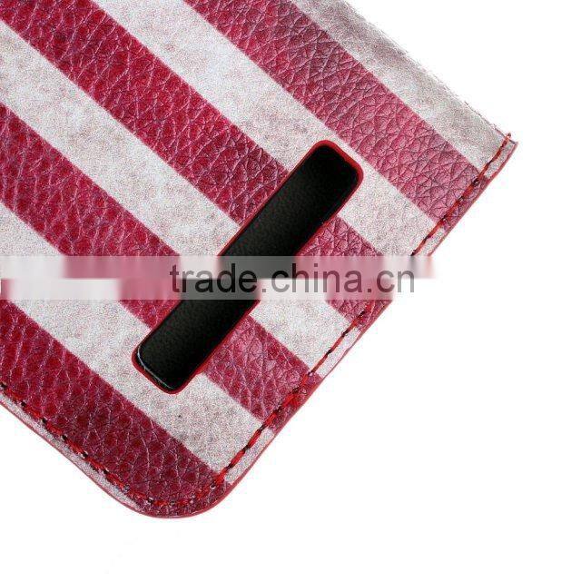 For HTC Desire 500 Retro UAS UK Flag PU Wallet Flip Leather case