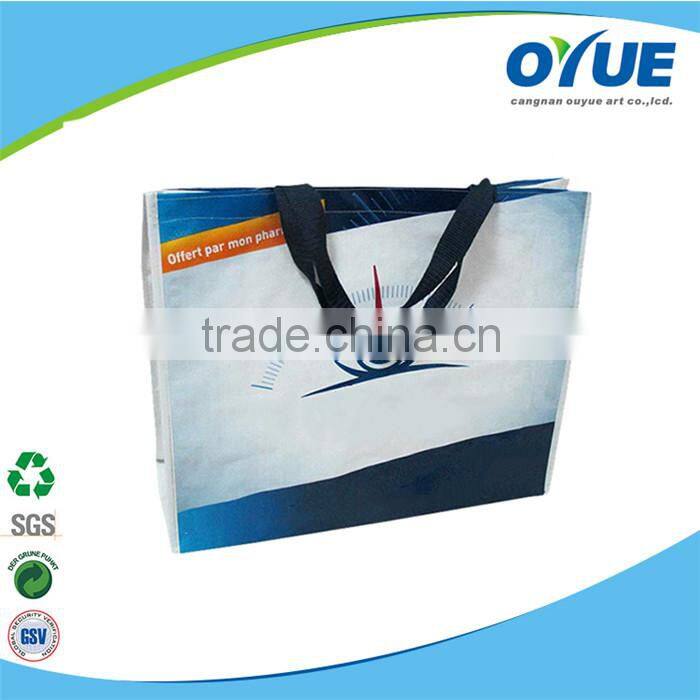 Promotional cheap custom raw material pp woven bags