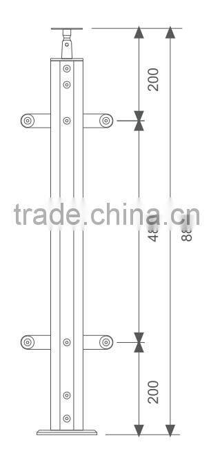 2014 Outdoor wrought iron stair railing