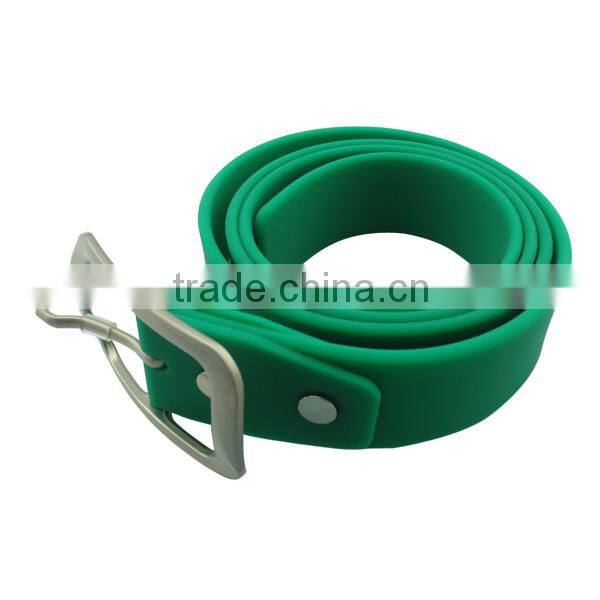 Fashion Silicone Soft Belt Grand White Silicone Belt Gummy Silicone Belt