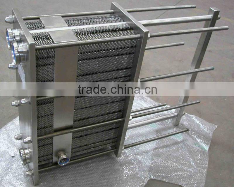 Plate heat exchanging equipment