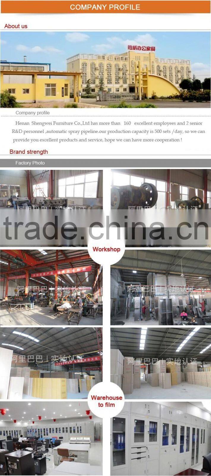 high quality school library stainless steel book shelf wooden book rack