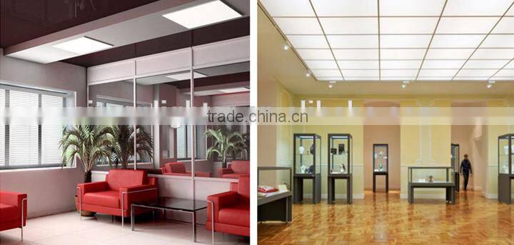 Super bright 130lm/w led 600x600 ceiling panel light 40w 50w led panel light for Canada Market