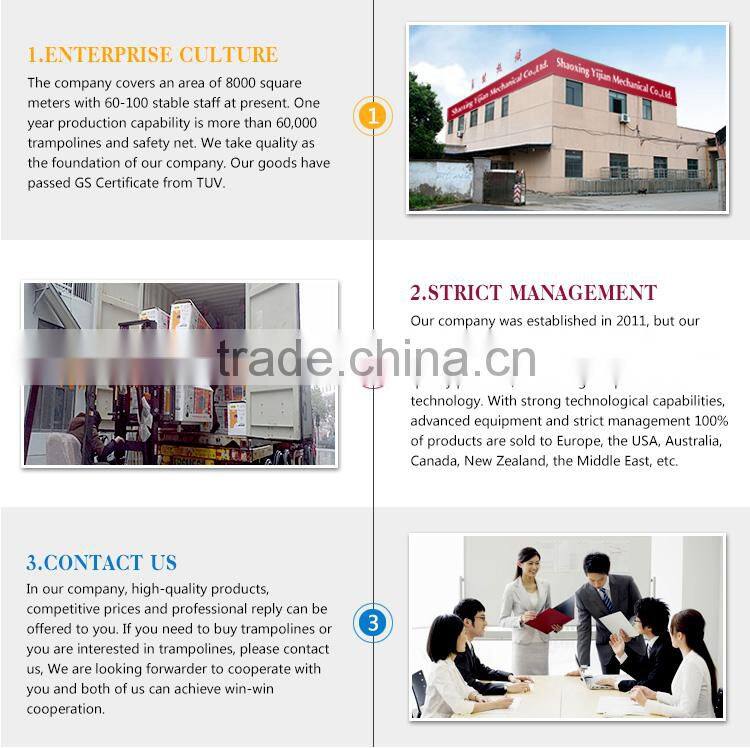 China wholesale CE Standard Indoor trampoline price