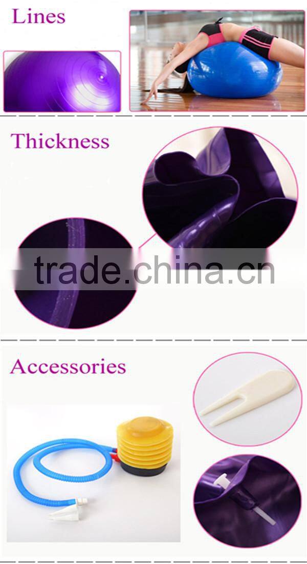 gym pilates ball water-melon yoga ball normal pvc pilates ball with custom logo