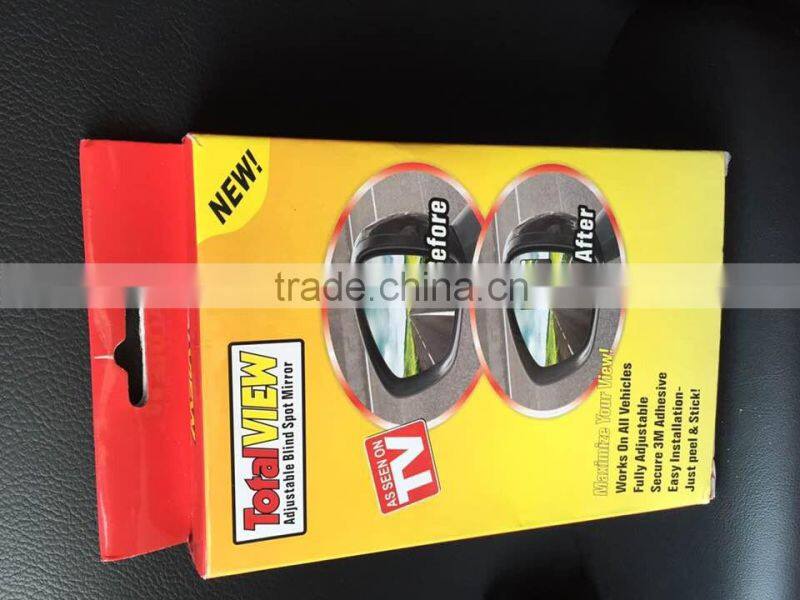 Total View Adjustable Blind Spot Mirror