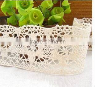 Top quality crochet cluny lace China supplier design