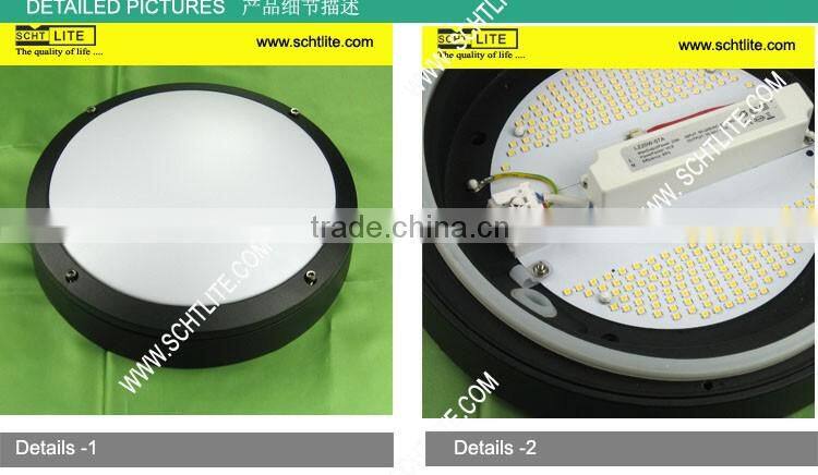 RETINA IP65 outdoor round Aluminum bulkhead wall light