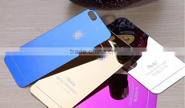 2016 new produtcts Full Color Titanium Alloy Tempered Glass for iPhone 6s Mobile Phone Case China supplier