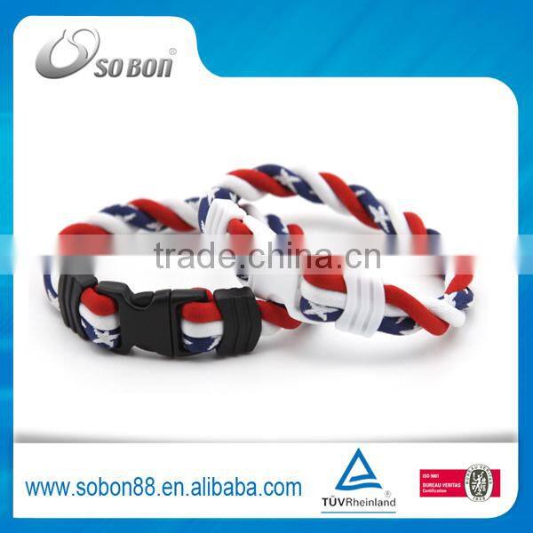 energy fashion national flag bracelet country flags ion balance bracelet