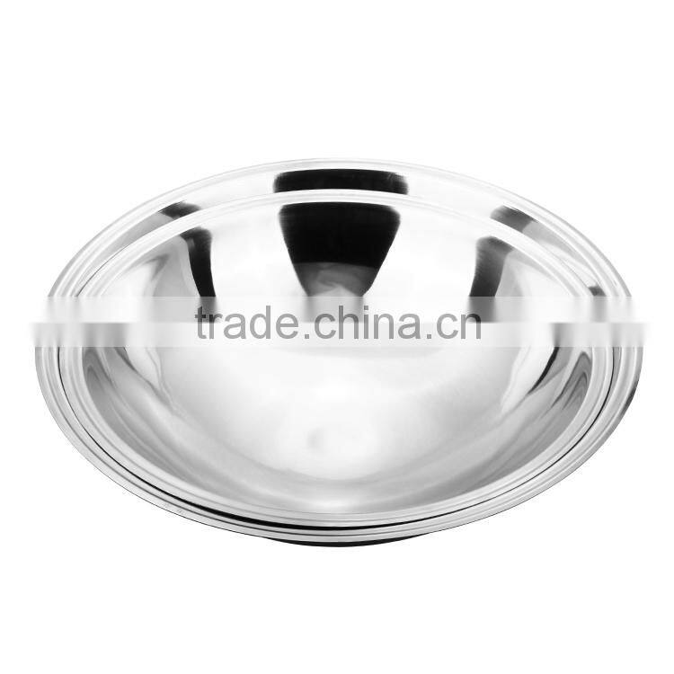 amazon top sellers of chinese 3 ply stainless steel wok utensil