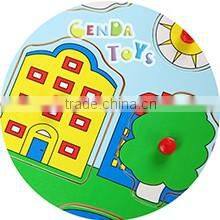 Hot selling wooden educational kids puzzle toys