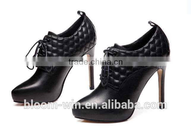 2015 autumn winter women boots high heel shoes