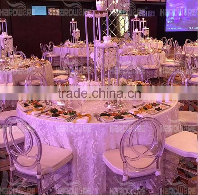 special new kinds of banquet chair crystal clear cross back chair