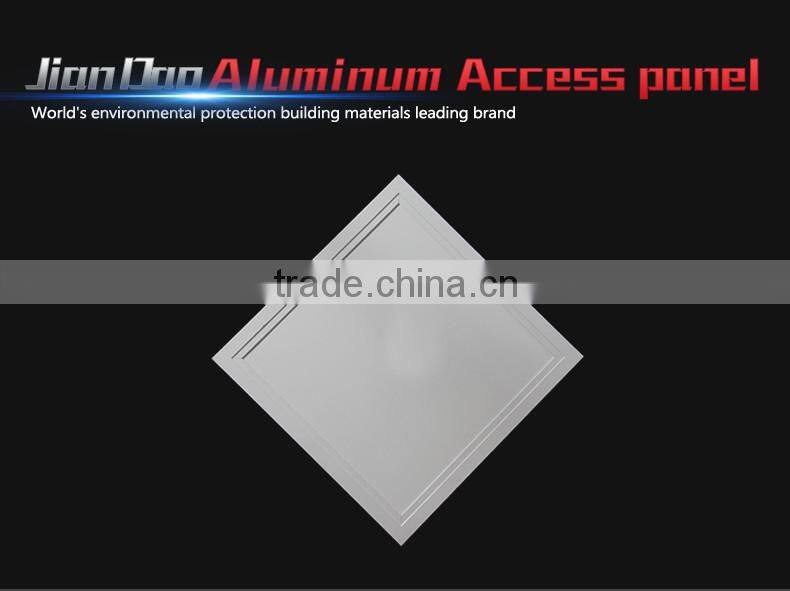 aluminium access panel hinged lock