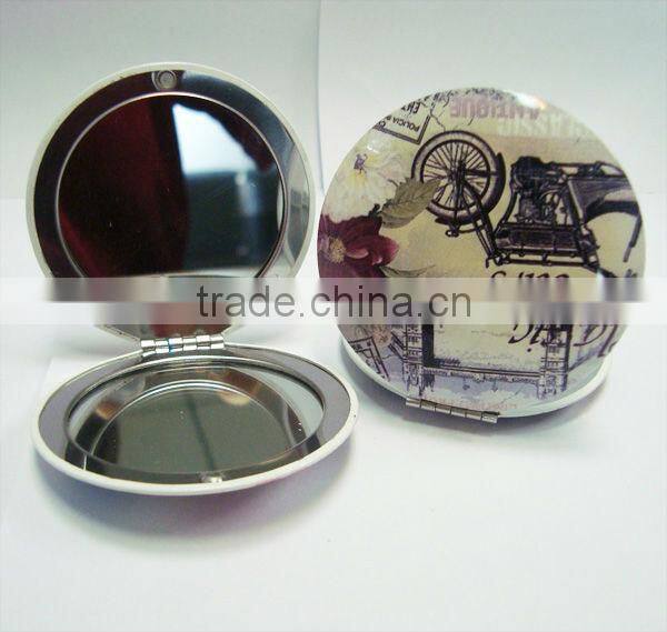 Aluminium frame casing cosmetic mirror wholesale&Decorative metal makeup mirror professional