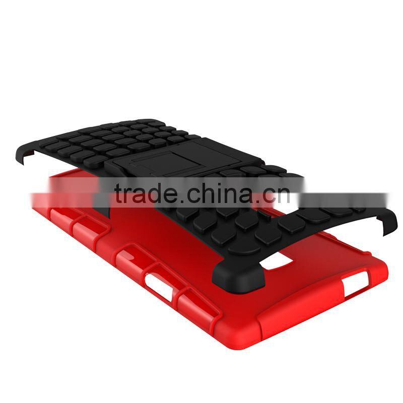 Premium quality shockproof scratchproof stand armor for OnePlus two back case