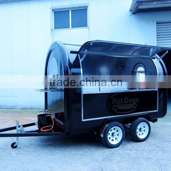food truck mobile tornado potato food warmer carts XR-FC280 D