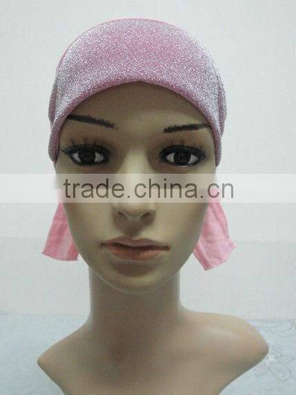 C039 new style pull on underscarf,muslim scarf hats