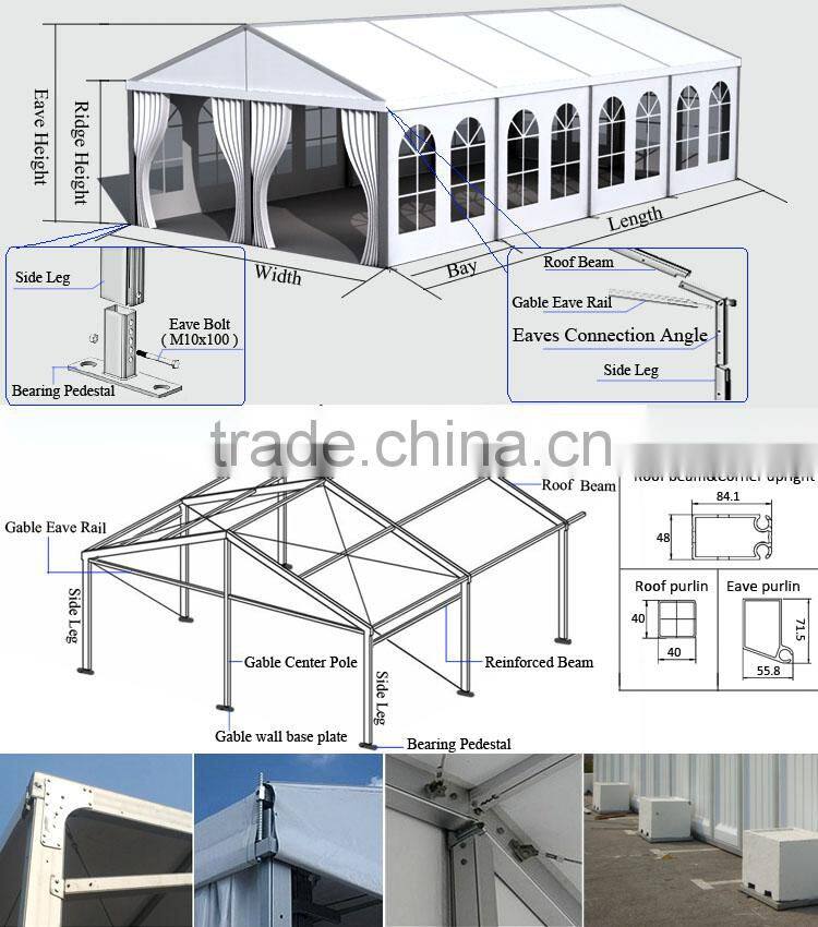 banquet tents with accessories