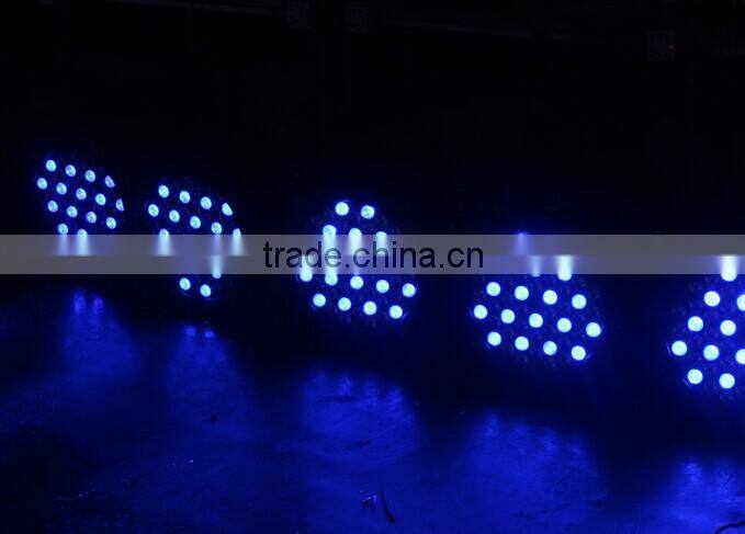 54*3/1w par light for stage waterproof light good price nice effect guangzhou led light import