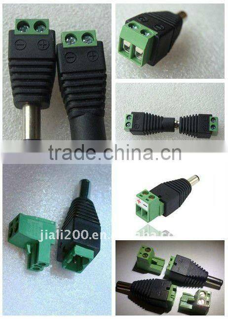 2.1x5.5x10mm plug DC adapter for CCTV Camera