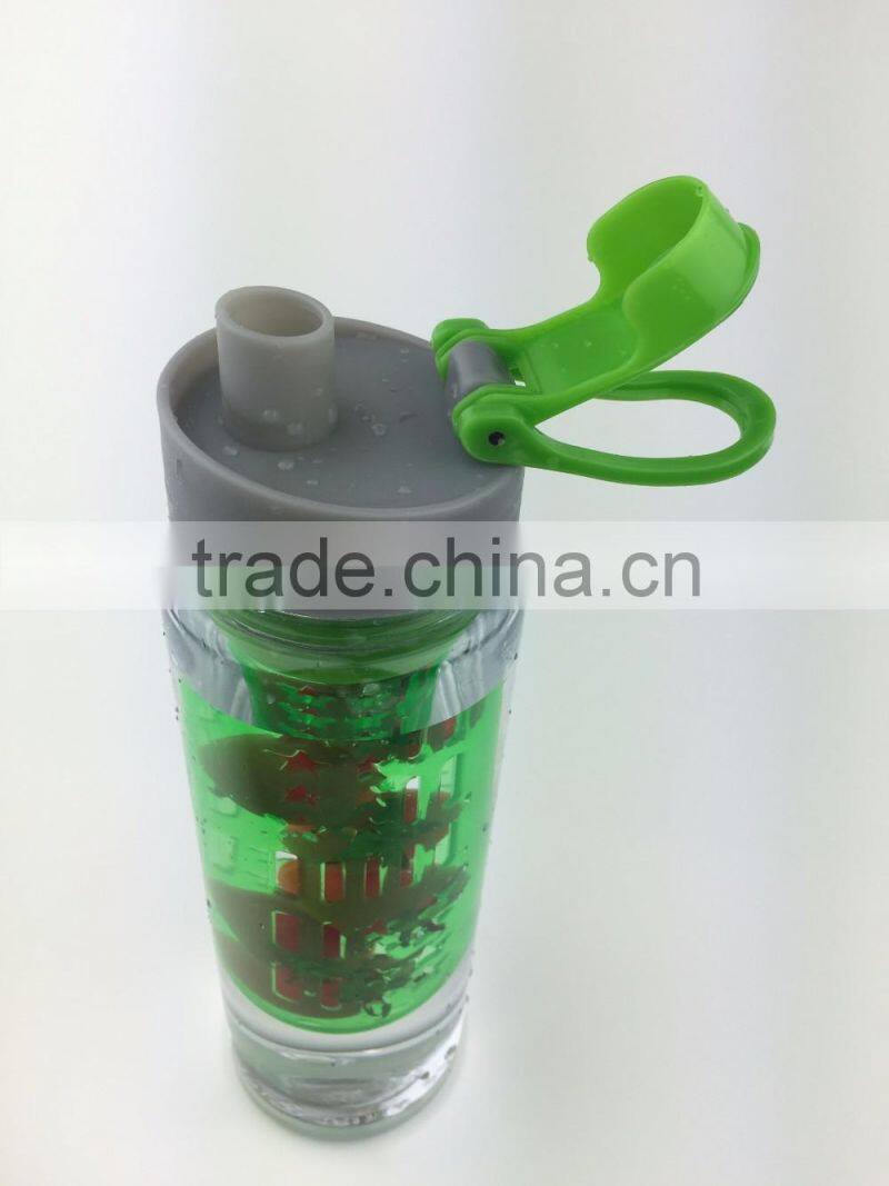 2016 new tritan water fruit infuser joyshaker bottle, water bottle fruit infuser, bottle infuser