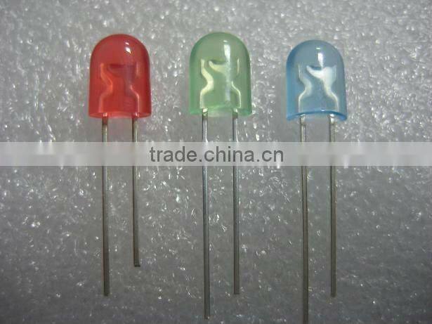 led oval outdoor red 10mm