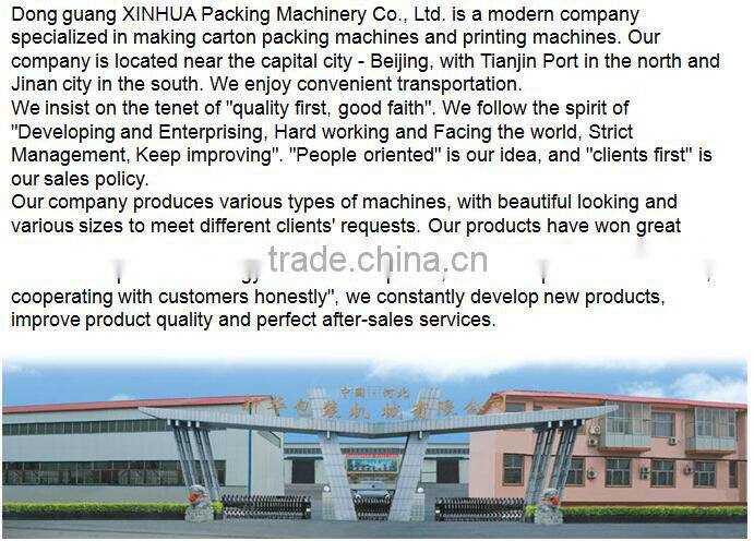 Clamshell Die Cutter Creasing machine / corrugated box die cut machine