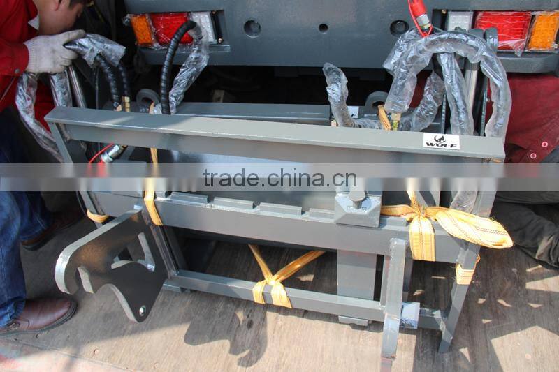 snow bucket for loader, wheel loader with snow bucket