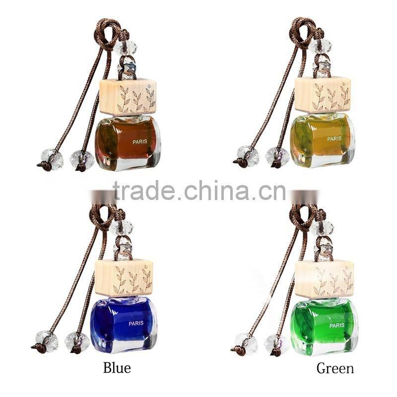 Hot wholesale hanging bottle car air freshener, vegetable oil, aroma liquid hanging car perfume bottle