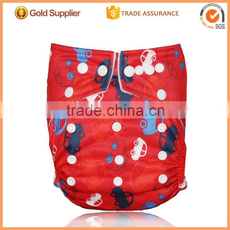 2016 new Prints Baby Cloth Diaper,Bamboo Charcoal Cloth Diaper