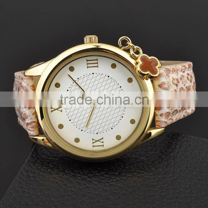 Wholesale Fashion Jewelry Leather Custom Watch Manufacturer