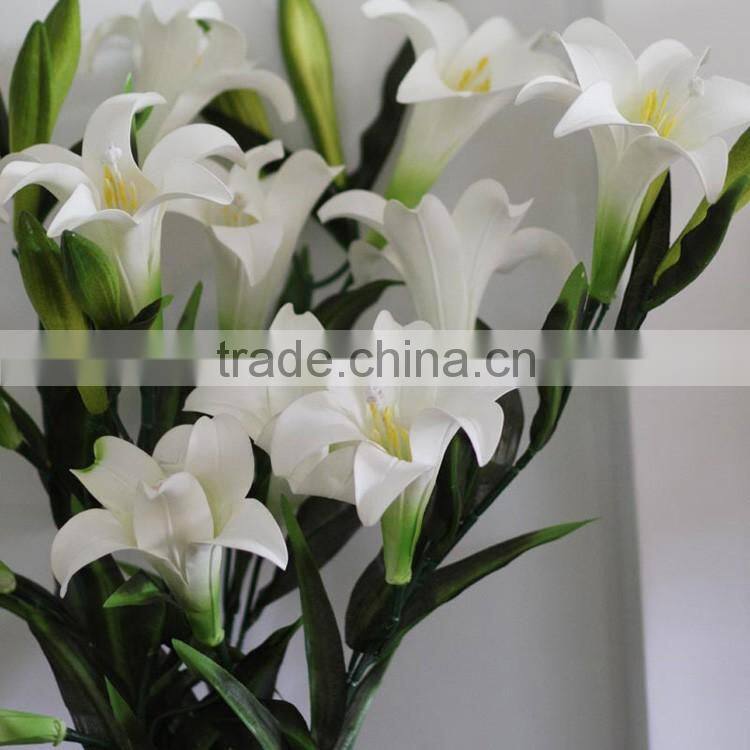 cheap artificial Wholesale silk flowers lily flower long stem