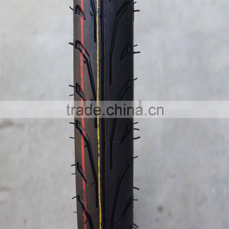 Factory supply cheap motorcycle tyre 80 / 90 - 17 with high quality
