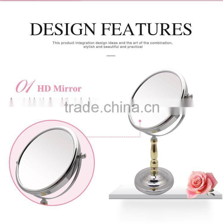 Hotel bathroom desktop magnifying mirror 5x