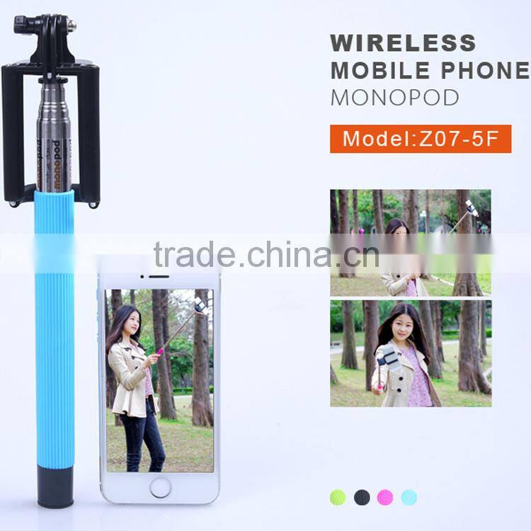 Gift for christmas shenzhen selfie stick with remote control